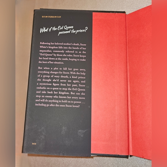 DISNEY Mirror, Mirror A Twisted Tale Jen Calonita 2019 Hardcover - Picture 10 of 11